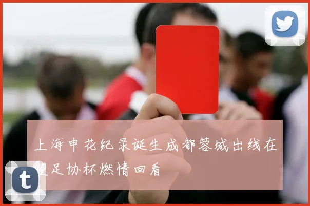 上海申花纪录诞生成都蓉城出线在望足协杯燃情回看